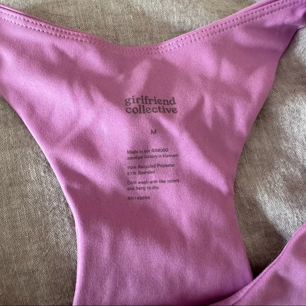 Girlfriend Collective Pink Bra